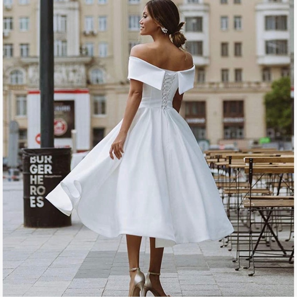 Reception or wedding dress